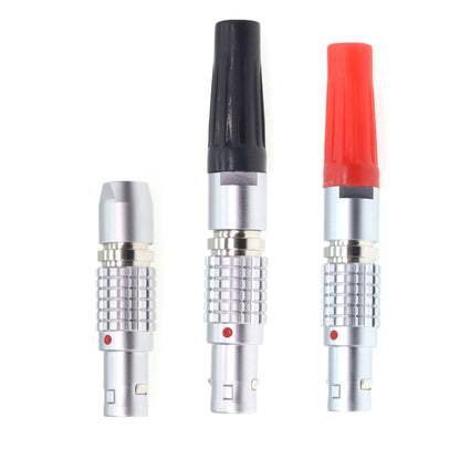 FGG 0B 2 3 4 5 6 7 9 12 Pin Aviation Connector, Push-pull Self-lock Fast Male Plug for Sony ARRI Camera Power Cable