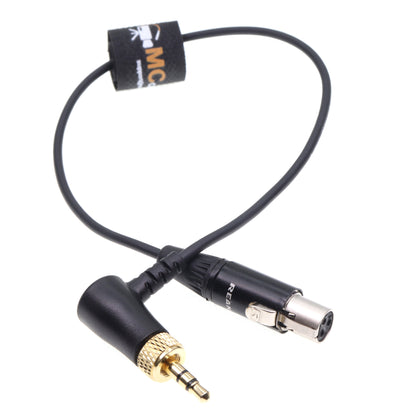 Audio Cable for Sennheiser EK 2000 for Sound Devices 633 688 TA3F Mini XLR 3 Pin Female to Locking 3.5mm TRS