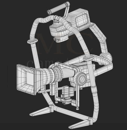 Ronin 2 Supporting feet for DJI Ronin 2 Fold-Away Feet for DJI Ronin 2 professional combo