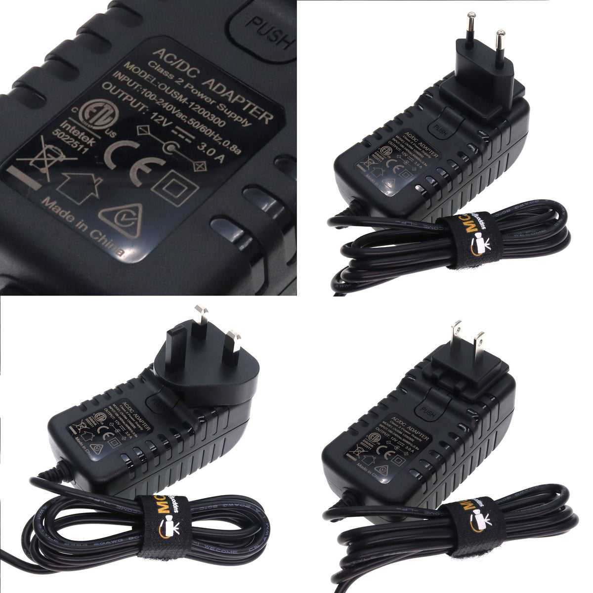 AC Power Adapter Cable for ARRI RED for Teradek Cube Z-cam 12V 3A Power Cable