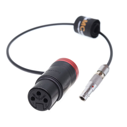FGB 3 Pin To XLR 3 Pin Female, for Zaxcom TRX900 ZAXCOM ZFR300,ZFR400 Audio Line