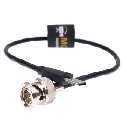 Timecode Cable for Sony FX3 FX30 A7S3 A1 Camera, BNC to Micro USB Time Code Sync for Zaxcom Zoom F8 F8N