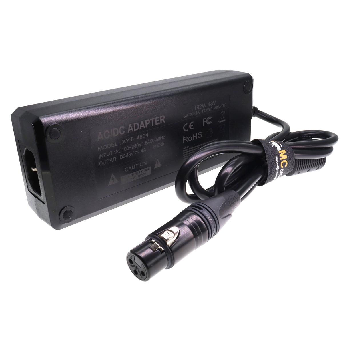 AC Power Adapter Converter Cable To 48V XLR 3pin Female for Aputure Amaran 200d S, 200x S LED Light