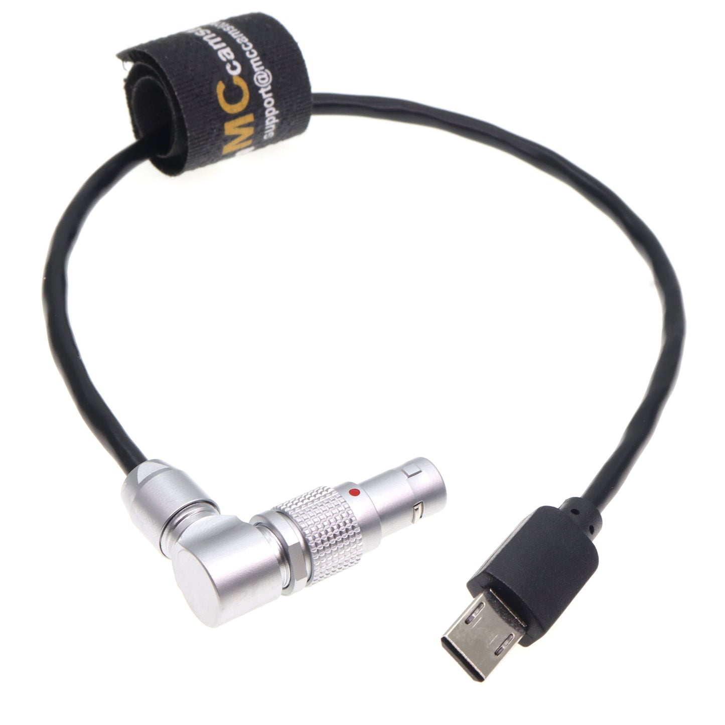 Timecode Cable Rotatable 5Pin for Ambient Recording to Micro-USB for Sony FX3 and FX30 A7M3, A7M4, A7S2, A7S3, A7R3, A7R4, A7R5 Camera