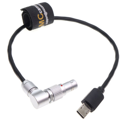 Timecode Cable Rotatable 5Pin for Ambient Recording to Micro-USB for Sony FX3 and FX30 A7M3, A7M4, A7S2, A7S3, A7R3, A7R4, A7R5 Camera