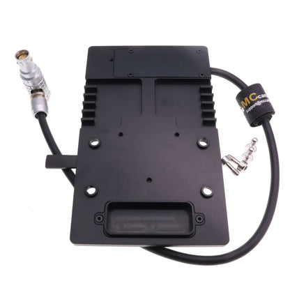 V Lock V-Mount Battery Plate to Right Angle Cable