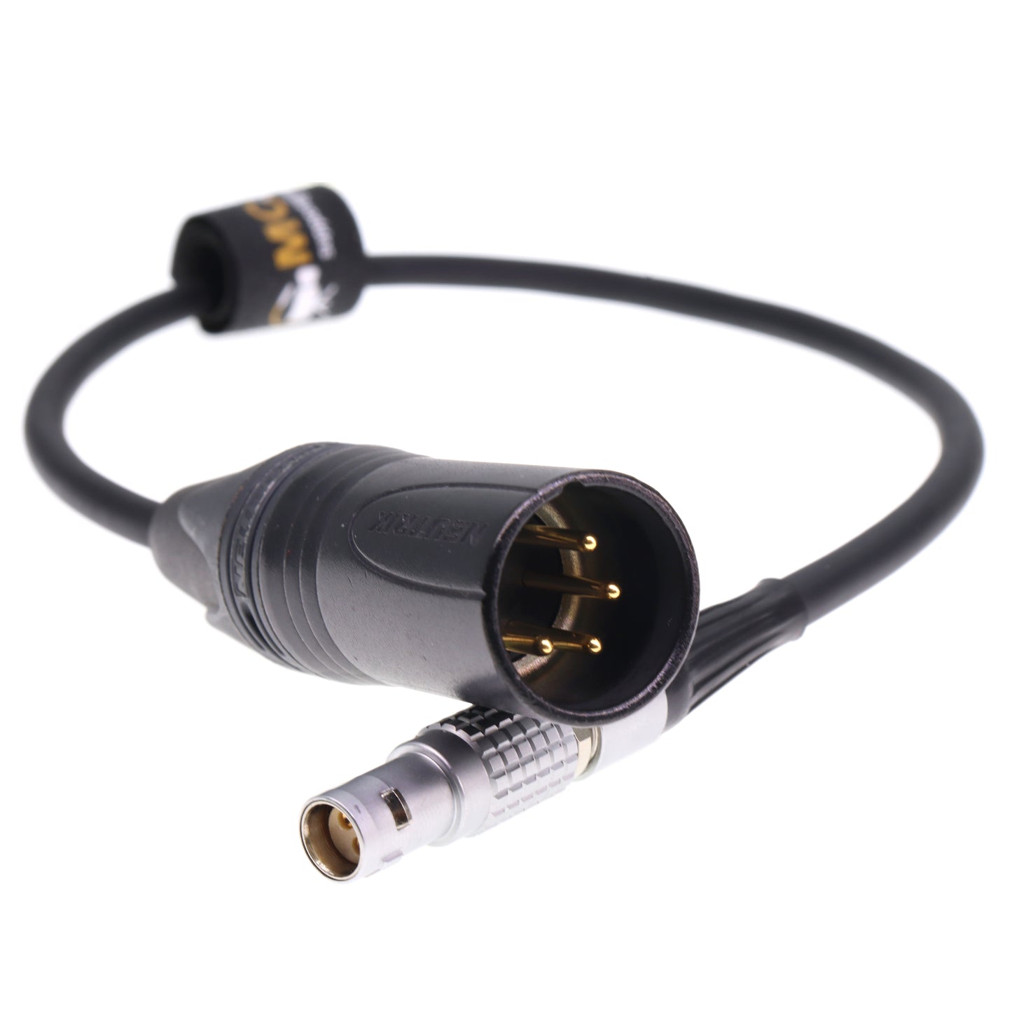 XLR 4 Pin Male to 2 Pin Female 12V Power Cable for RED Komodo 6K Camera