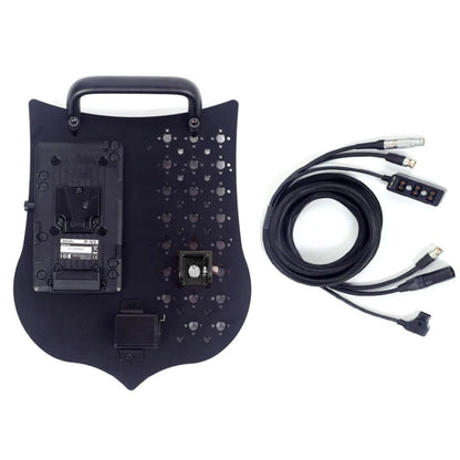 V-mount Battery Power Back XLR 3pin Power Output Handle Fixing Plate for ARRI S35 mini miniLF Camera is used separate