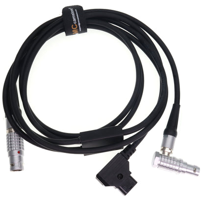 Power Control Y Cable for Preston Digital Micro Force 14 Pin Male to D tap and 7 Pin Male Motor Cable for Preston DM1 DM-1X DM-2 DM4X DM5 Lens Motor