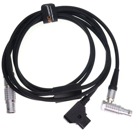 Power Control Y Cable for Preston Digital Micro Force 14 Pin Male to D tap and 7 Pin Male Motor Cable for Preston DM1 DM-1X DM-2 DM4X DM5 Lens Motor
