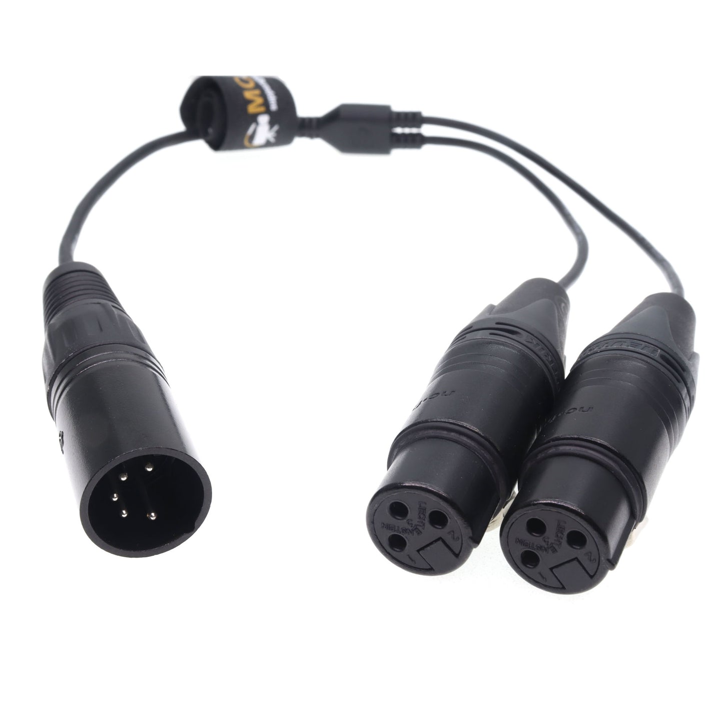 Audio Cable XLR 5 Pin Male to Two Way XLR 3 Pin Male for ARRI Alexa XT/SXT/XT Plus