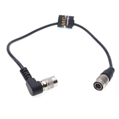Hirose 4 Pin Male to Male for Sound Devices 644 688 Zoom F4 F8 Zaxcom Recorder  Power Cable