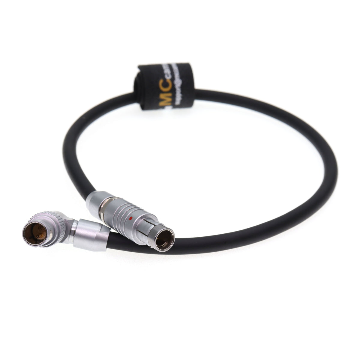 ARRI RS 3pin To Teradek Power Cable, Rotatable 0B 2 Pin 12V Camera Monitor Power Supply