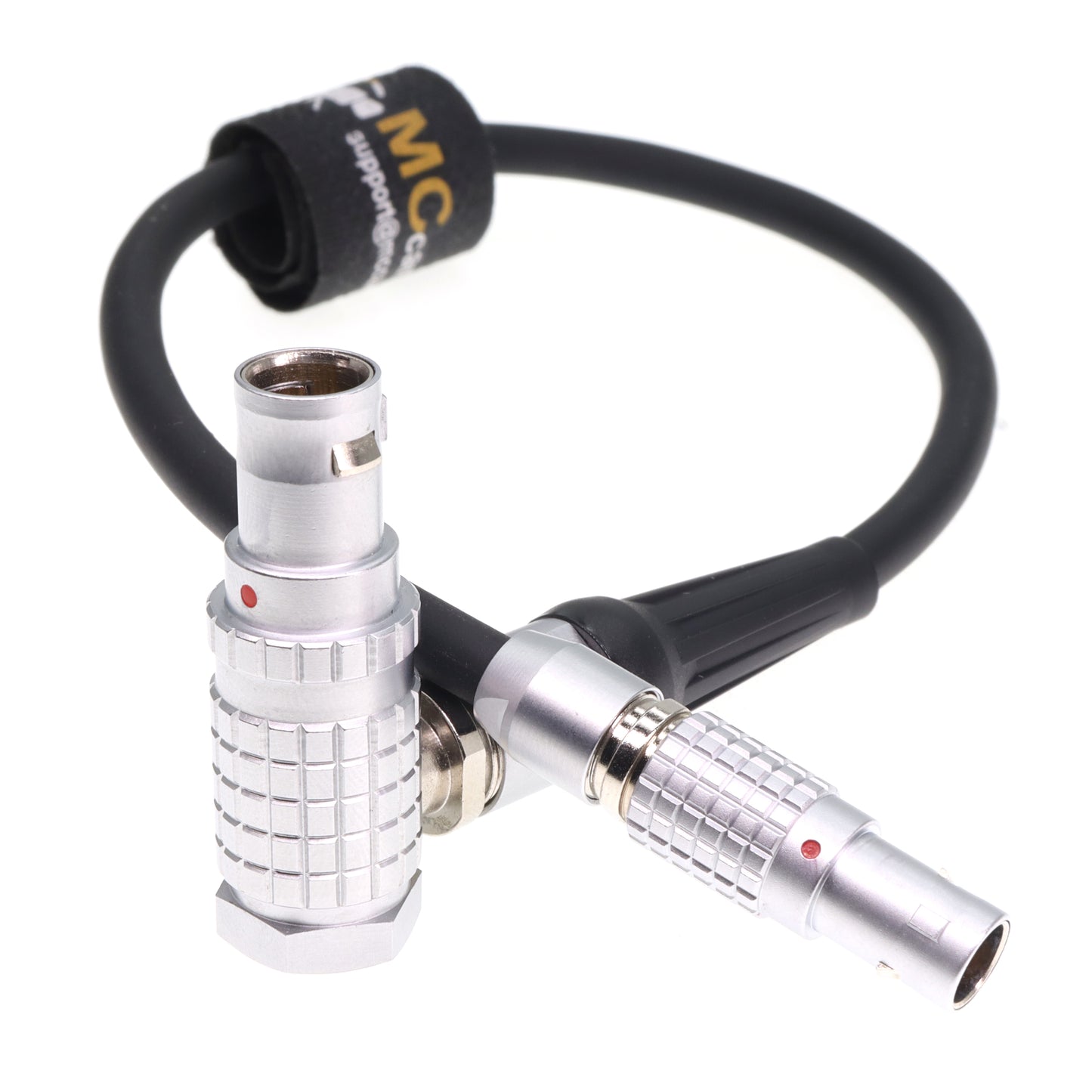 Right Angle Ronin 2 Power 6 Pin 4+2 to 0B 2 Pin for DJI Ronin 2 to Teradek Bolt Pro 1000/3000ft Power Cable