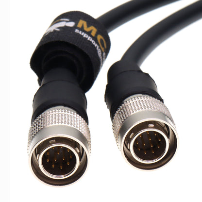Industrial Camera Cable Hirose 12pin Male to 12Pin Male for Panasonic Sony CCXC-12P CCD XC DXC Series Intercon VCP Hitachi CCD AVT Remote Panel I/O Trigger Line