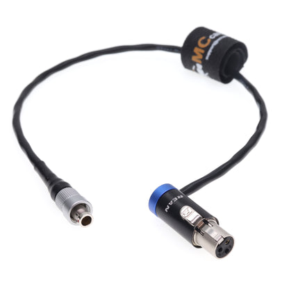 FVB 00 3 Pin Male Plug to TA3F Audio Cable for Sennheiser SK2000, for ZAXCOM ZFR300 ZFR400 Audio Line