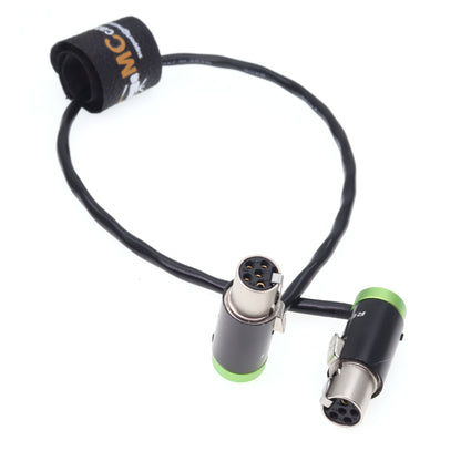 Low Profile TA5F To TA5F Sommer Audio Cable Balanced LINE Level Signals From Sound Devices 633 X1-X2 Outs, 688 X1-X4