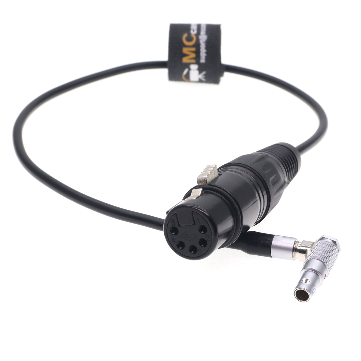 FHG 00B 5 Pin Male Plug To XLR 5pin Female Connector for ARRI ALEXA Mini, RED KOMODO -X Camera Audio Cable