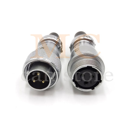 WEIPU WS16 Aviation Connector, 2 3 4 5 7 9 10pin Industrial Electrical Power Cable Plug Socket