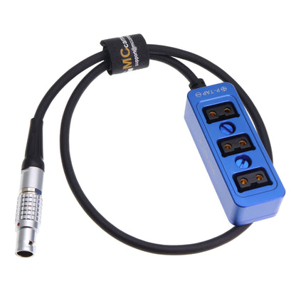 1B 6 Pin 4+2 Power Splitter Cable for DJI Ronin 2 Gimbal Stabilizer to 3 Port D-Tap Female Power Splitter for Monitor Camera