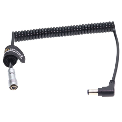 DC to 4Pin Female Connector Power Coiled Cable for Portkeys BM5/BM5WR/BM7/HS7T/HH7 monitor