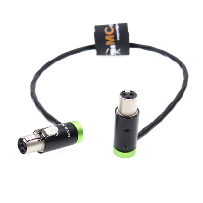 Low-Profile TA5F To TA3F Sommer Audio Cable for Lectrosonics Receiver To Sound Devices, Mini XLR 3pin To 5pin
