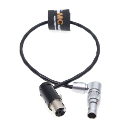 Tvlogic 055/056/058 Power Cable, Rotatable 0B 2pin Male Connector to Ta4f 4pin Female Cable 12V
