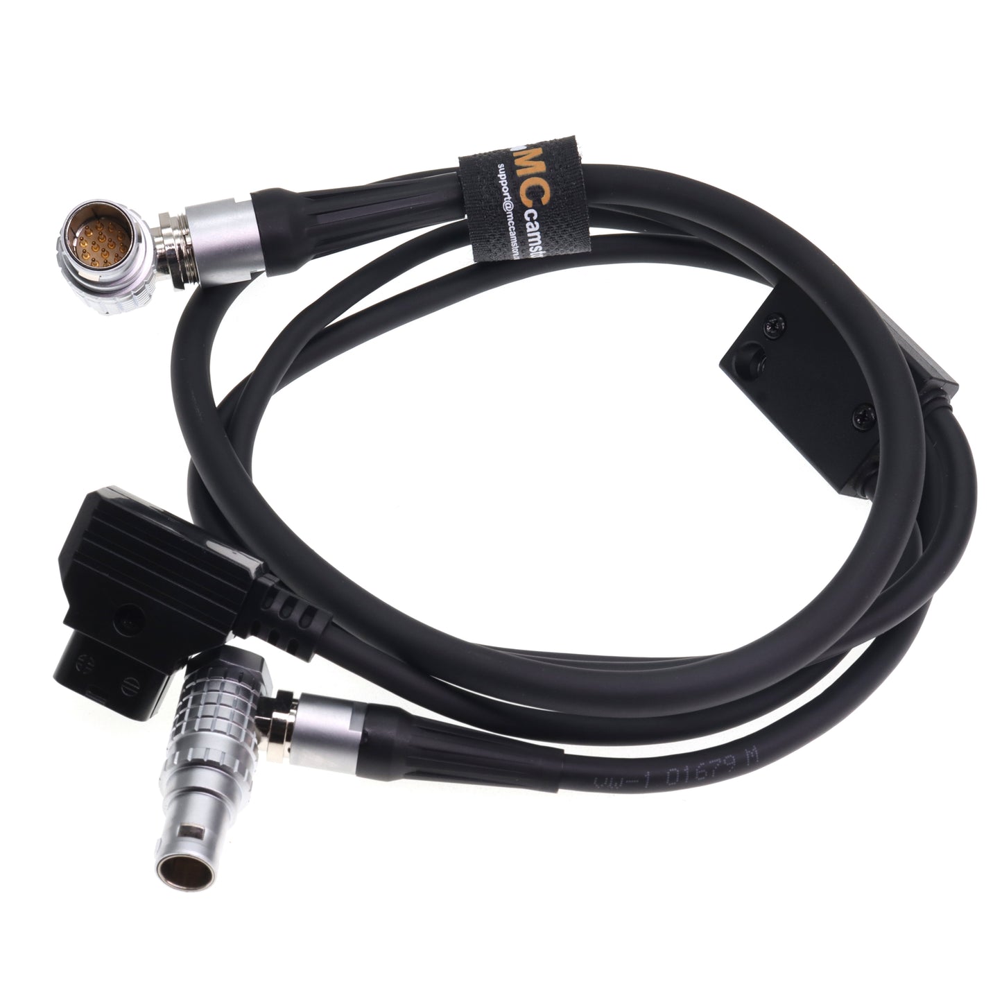 Digital Micro Force 14 Pin Male to D tap and 7 Pin Male Power Y Cable for Preston DM1 DM-1X DM-2 DM4X DM5 Lens