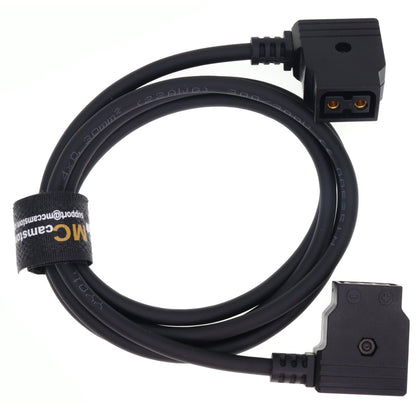 D tap to D tap Cable, Camera Power Extension Line for DSLR Rig, Dtap Female to Female for Bauer V-Mount Gold Mount