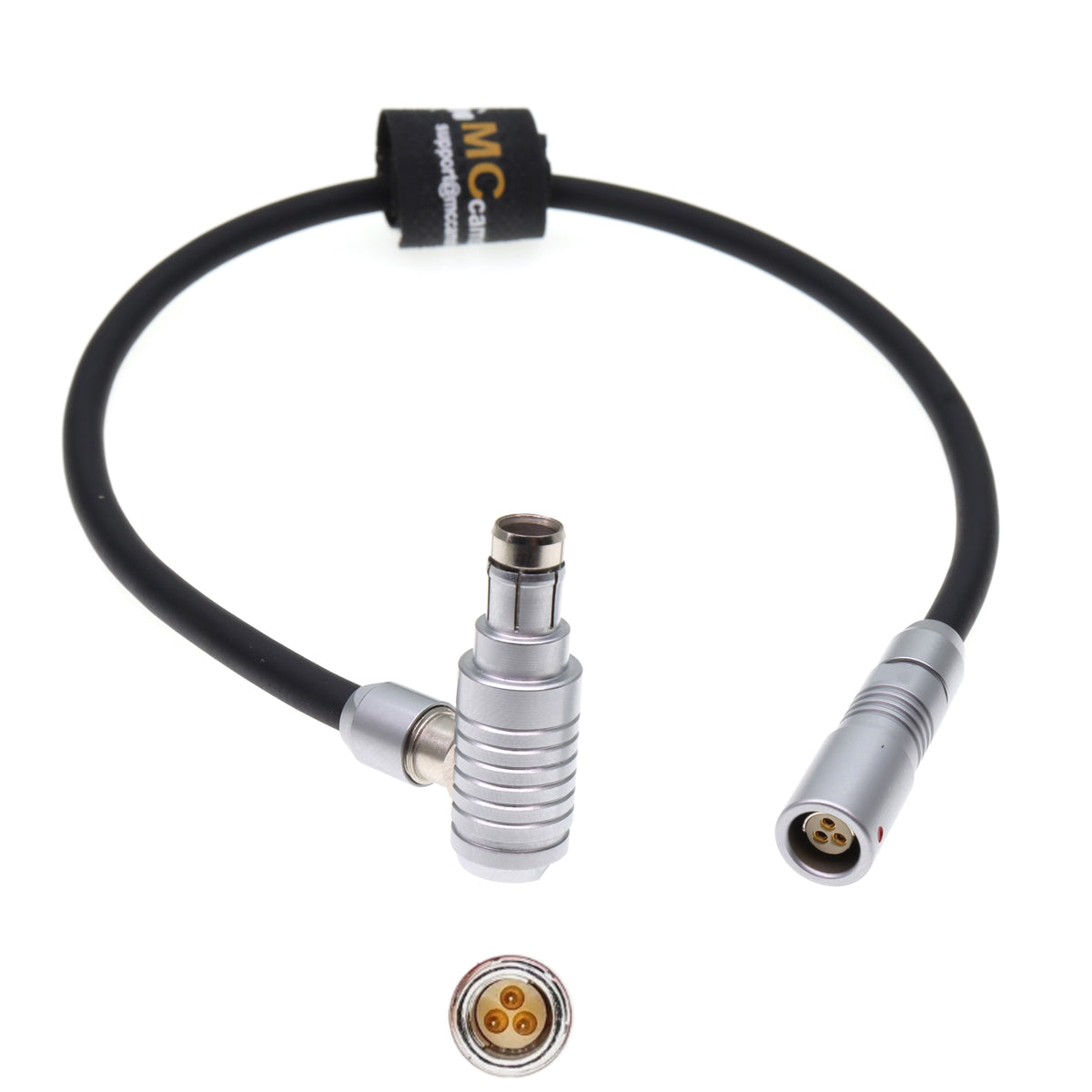 RS 3 Pin Male to RS 3 Pin Female Power Extension Cord for ARRI WVT-1 Transmitter WVR-1 Receiver UMC-4 Controller