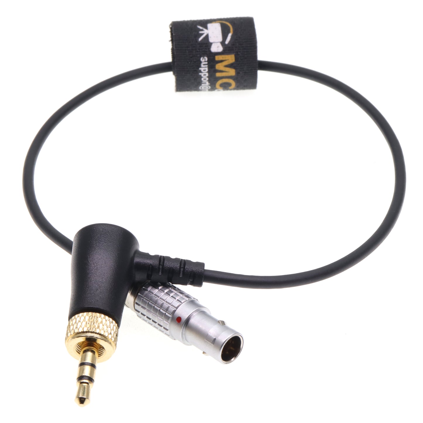 Lock 3.5 TRS Mini Jack To EXT 9 Pin Timecode Cable for Deity TC-1 for RED Komodo RED V-Raptor Time Code Sync