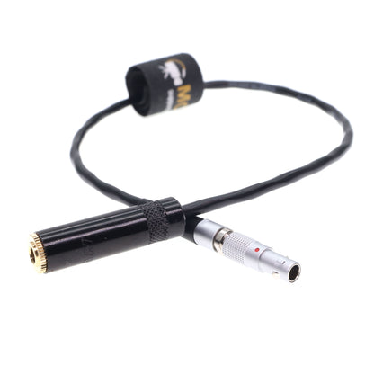 Audio Cable for Z-CAM E2-S6 Camera, FGG 00B 5 Pin Male to 3.5mm TRS Female