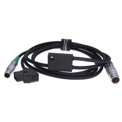 D-tap Power for Preston Micro Force V+F 10 Pin to Heden M26T Analog Motor 4 Pin Y-type power Cable