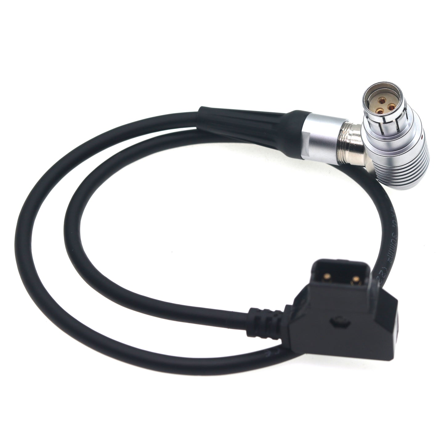 D-tap to FI 3 Pin Female Power Cable for Phantom VEO High Speed Camera BACK UP DC INPUT