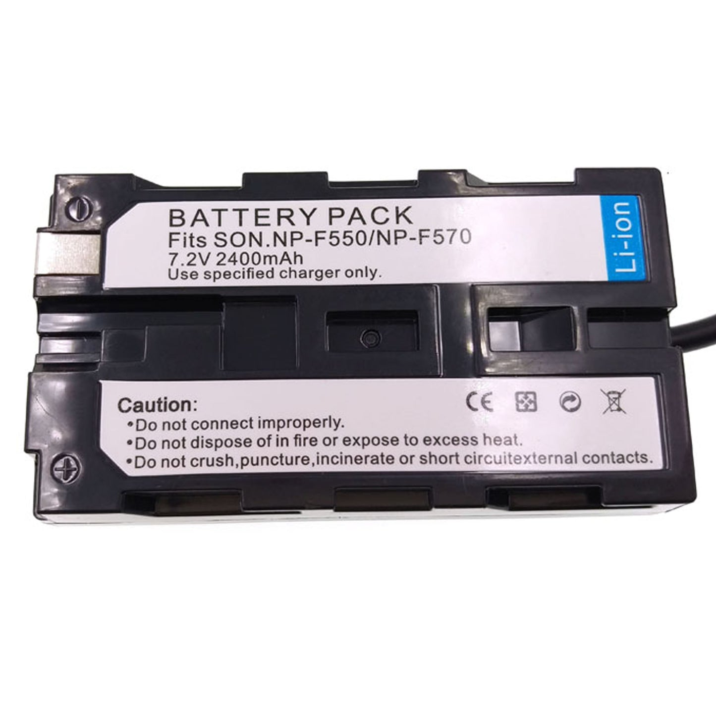 D-Tap to NP F550 Dummy Battery for Sony NP F550/ NPF570/970 Atomos Ninja Shogun