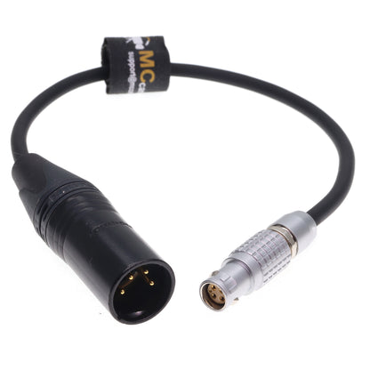 XLR 4pin Male to 6pin Female for RED Epic/ Gemini/ RED Scarlet-W/ RED Raven/ RED WEAP Power Cable