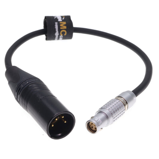 XLR 4pin Male to 6pin Female for RED Epic/ Gemini/ RED Scarlet-W/ RED Raven/ RED WEAP Power Cable