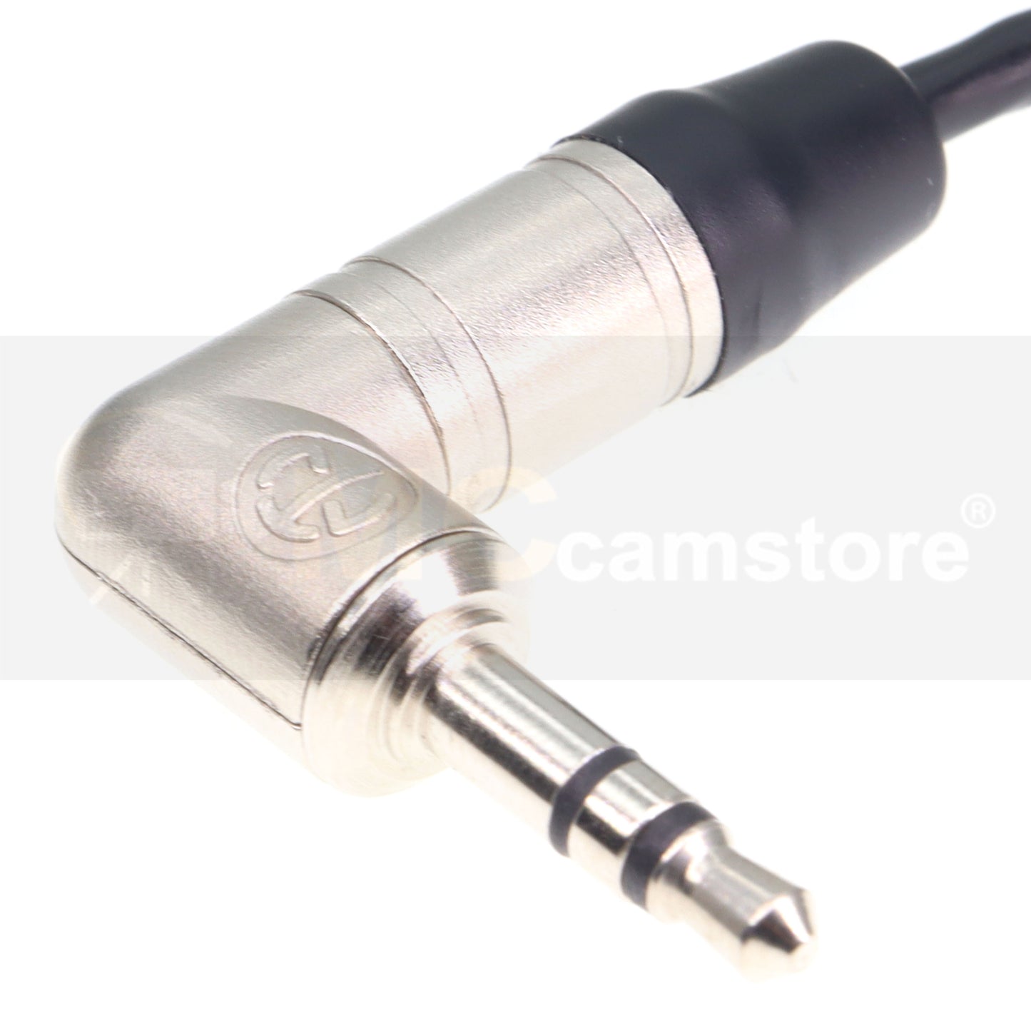 3.5mm TRS to Dual XLR 3 Pin Male Y Splitter Audio Cable for RØDE Wireless GO II MixPre Recorder Unbalanced Audio Cord Black