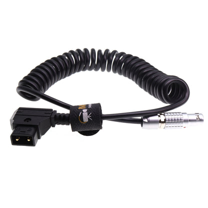 Fujifilm GFX ETERNA 55 D-Tap Power Cable Coiled 4 Pin Female