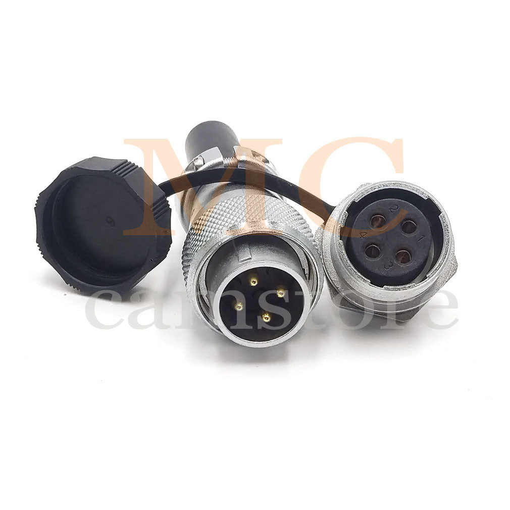 WEIPU WS20 Aviation Connector, 2 3 4 5 6 7 8 9 12 15pin Industrial Electrical Power Cable Plug Socket