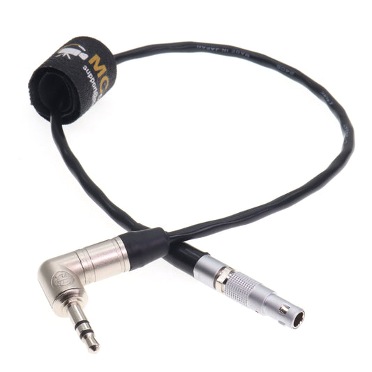 3.5mm TRS Jack to 00B 4 Pin Male from Tentacle Sync Timecode Cable for RED Epic for Gemini Camera