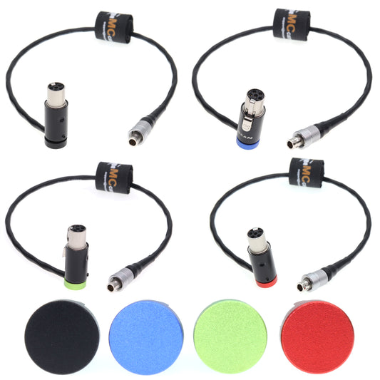 FVB 00 3Pin To TA5F 5pin Female for Sennheiser SK2000 To Wisycom PHA48 Audio Cable