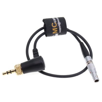 Audio Cable 3.5mm Locking TRS to 00B 5 Pin Male Audio Cord for ARRI Alexa Mini/Z CAM E2 Camera
