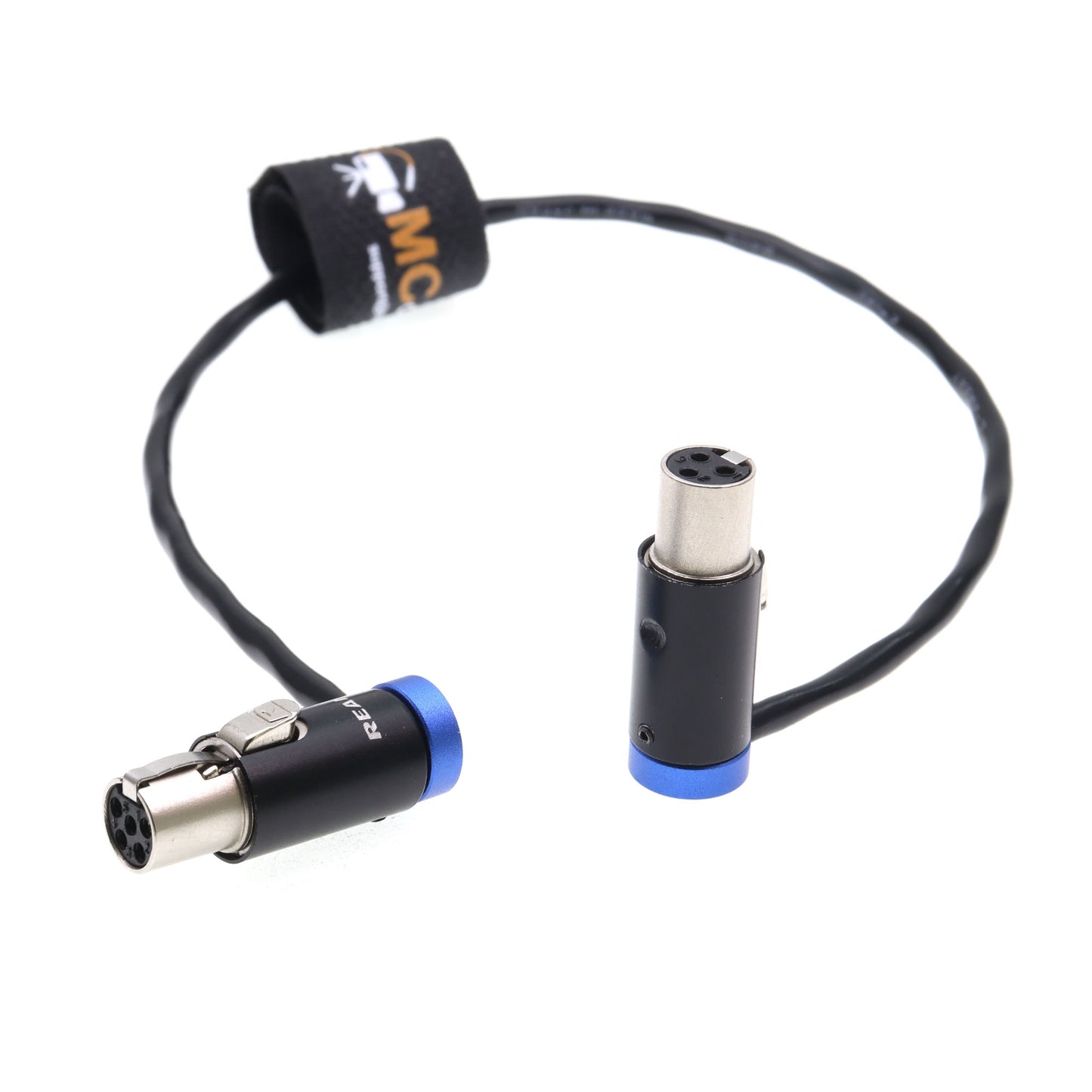 Low-Profile TA5F To TA3F Sommer Audio Cable for Lectrosonics Receiver To Sound Devices, Mini XLR 3pin To 5pin