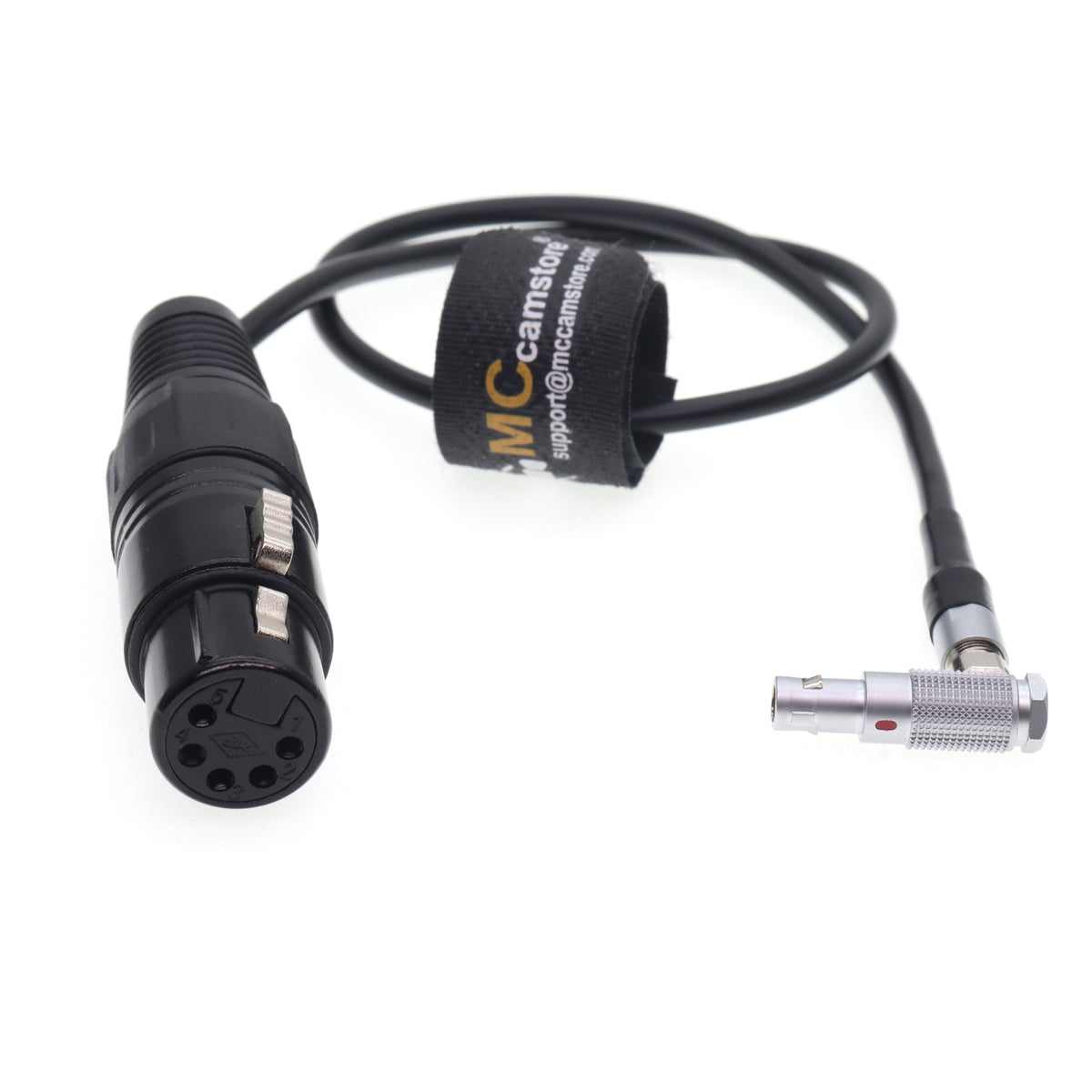 FHG 00B 5 Pin Male Plug To XLR 5pin Female Connector for ARRI ALEXA Mini, RED KOMODO -X Camera Audio Cable