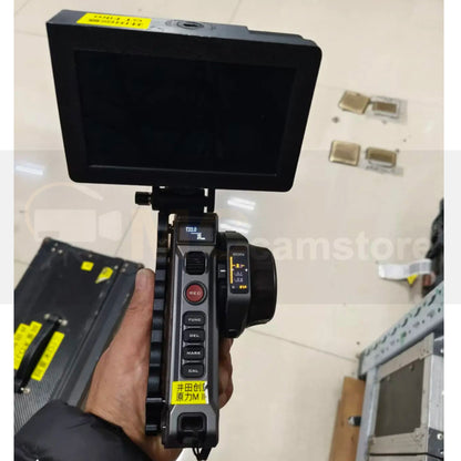 Monitor Mounting Bracket for Nucleus-M II with Quick-Release Back Plate, Anti-Twist 1/4"-20 Monitor Mount and 1/4" & 3/8" Accessory Threads for Tilta Nucleus-M II FIZ Hand Unit