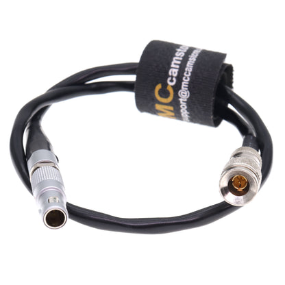 UltraSync ONE DIN 1.0/2.3 to 00B 4 Pin Time Code Sync Cable for RED Epic Scarlet DSMC2 Camera