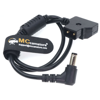 D Tap To DC 2.5 Power Cable for For Blackmagic Atomos SmallHD KiPRO Ikan Monitor Dc 12v Power Cord