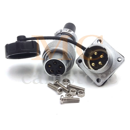 WEIPU WS20 Aviation Connector, 2 3 4 5 6 7 8 9 12 15pin Industrial Electrical Power Cable Plug Socket