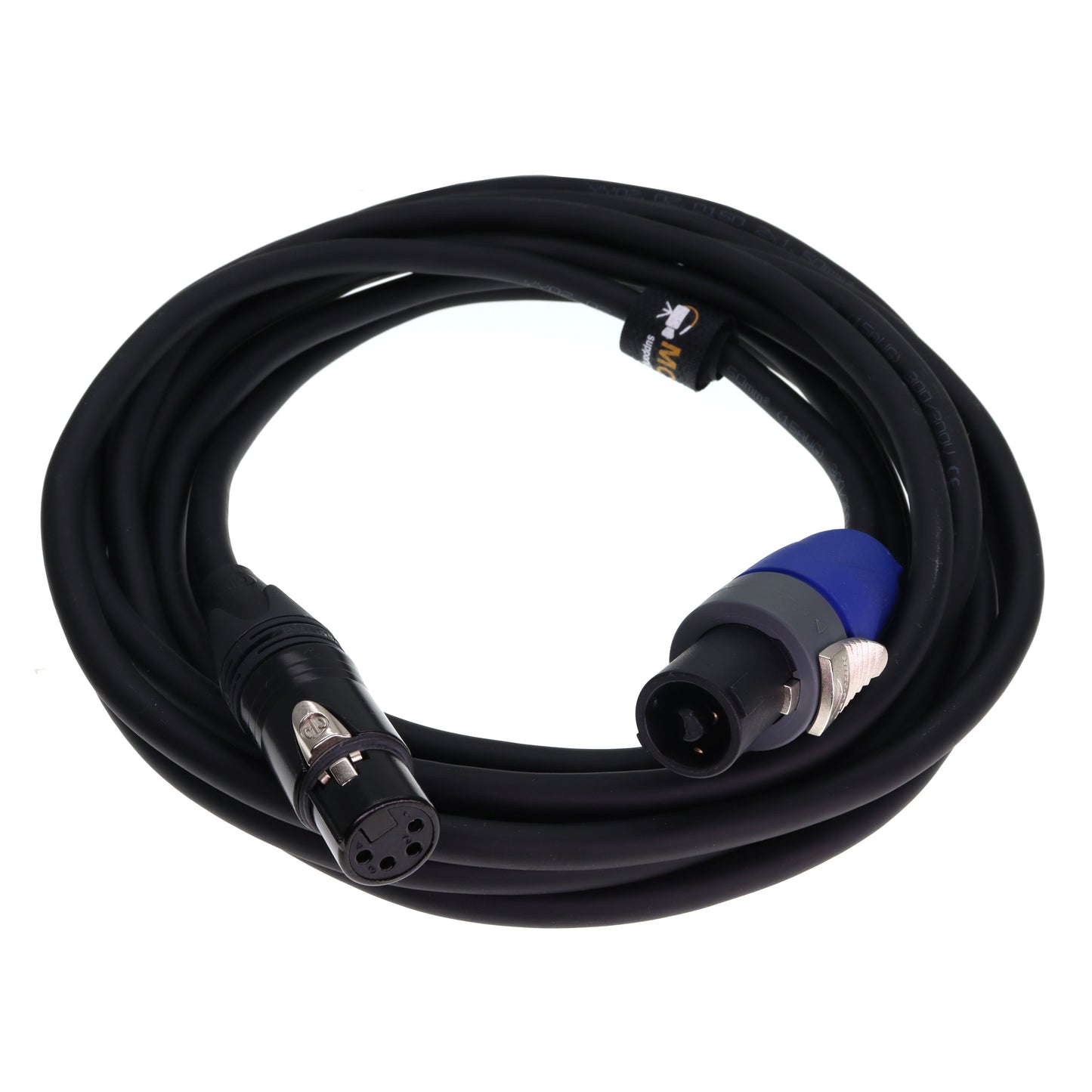 NL2FX 2 Pin to NEUTRIK XLR Female 4 Pin Power Cable